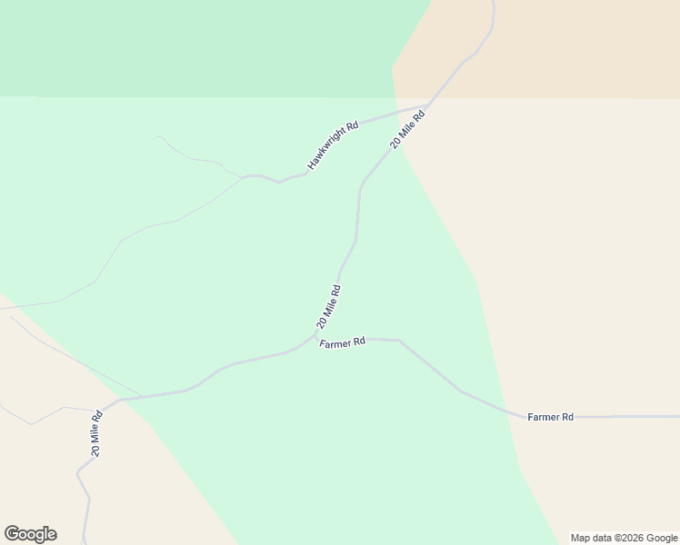 map of restaurants, bars, coffee shops, grocery stores, and more near 20 Mile Road in Custer