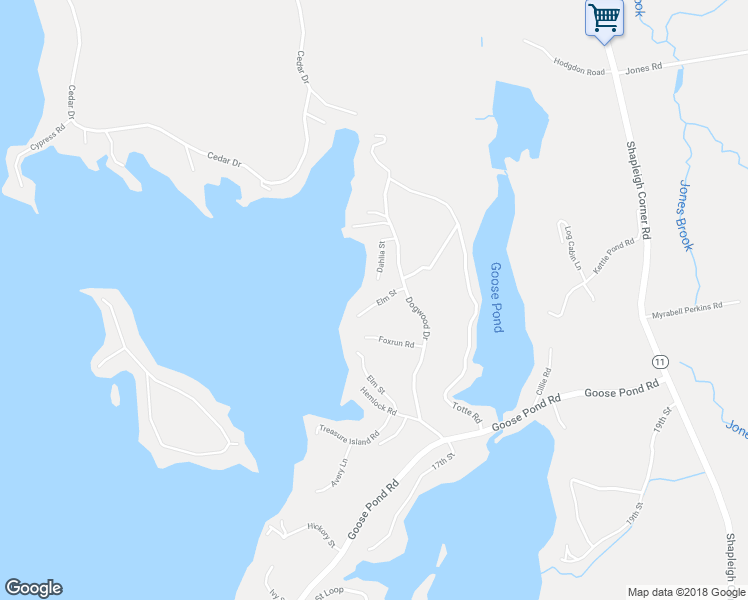 map of restaurants, bars, coffee shops, grocery stores, and more near 26 Elm Street in Shapleigh