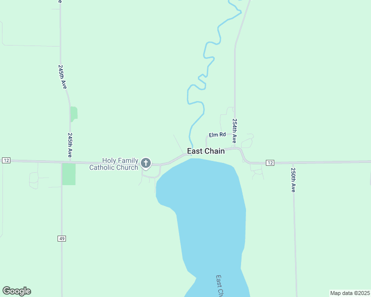map of restaurants, bars, coffee shops, grocery stores, and more near 2511 50th Street in Fairmont