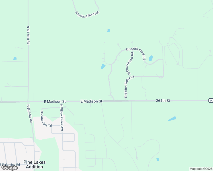 map of restaurants, bars, coffee shops, grocery stores, and more near 1309 North Olde Wagon Road in Sioux Falls