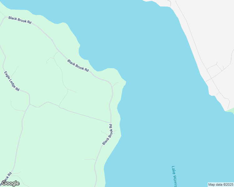 map of restaurants, bars, coffee shops, grocery stores, and more near 174 Black Brook Road in Meredith