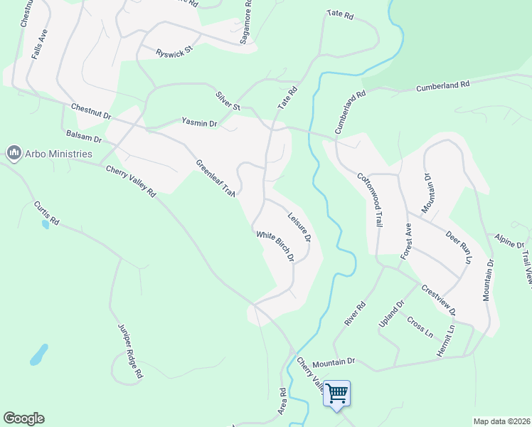 map of restaurants, bars, coffee shops, grocery stores, and more near 89 White Birch Drive in Gilford