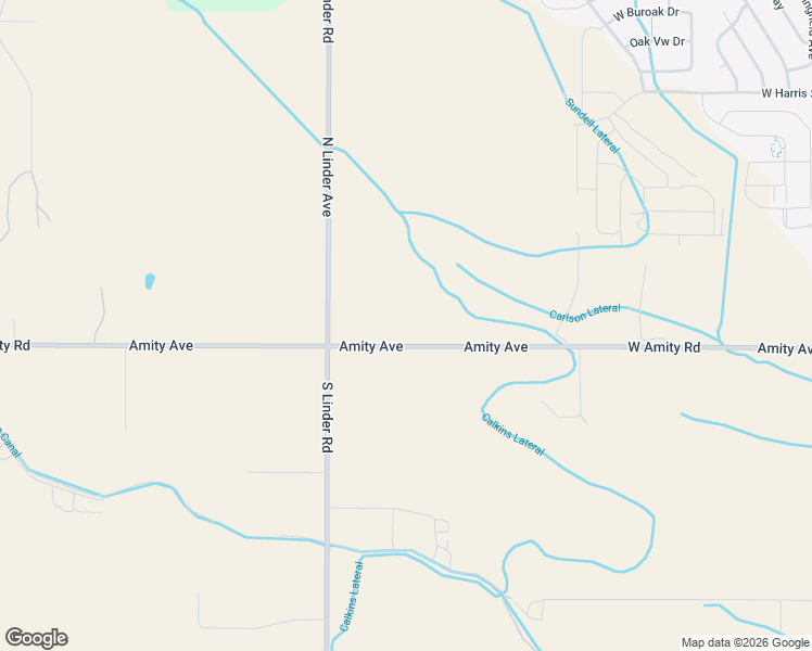 map of restaurants, bars, coffee shops, grocery stores, and more near 1350 West Amity Road in Meridian