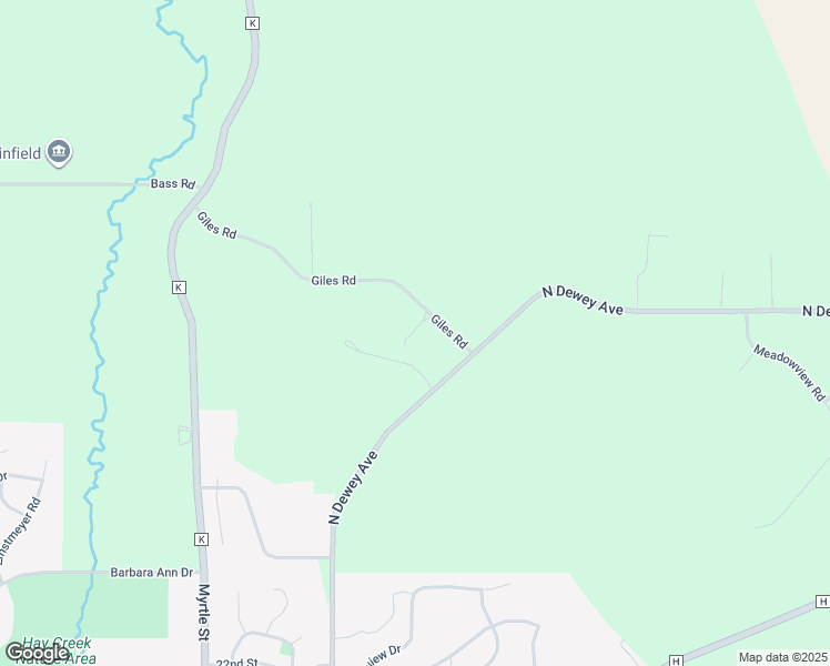 map of restaurants, bars, coffee shops, grocery stores, and more near E6585 Giles Road in Reedsburg