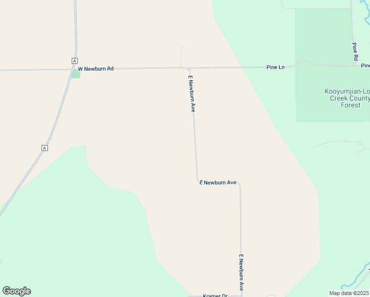 map of restaurants, bars, coffee shops, grocery stores, and more near S4641 East Newburn Avenue in Yuba