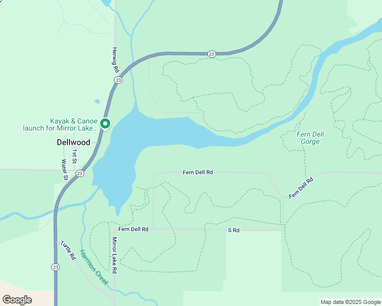 map of restaurants, bars, coffee shops, grocery stores, and more near E9874 Fern Dell Road in Baraboo