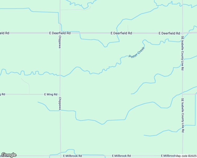 map of restaurants, bars, coffee shops, grocery stores, and more near 5413 South Chippewa Road in Shepherd