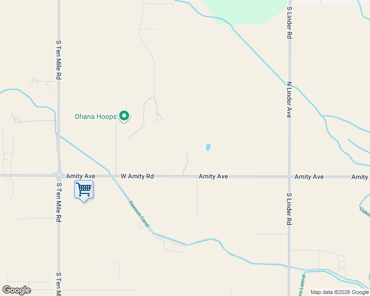 map of restaurants, bars, coffee shops, grocery stores, and more near 2370 West Amity Road in Meridian