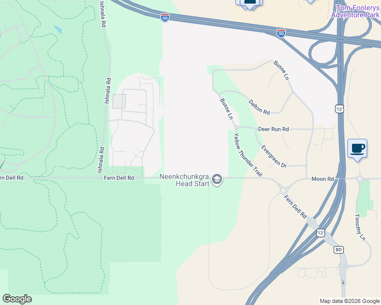 map of restaurants, bars, coffee shops, grocery stores, and more near in Lake Delton