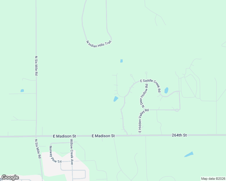 map of restaurants, bars, coffee shops, grocery stores, and more near 8507 East Saddle Creek Road in Sioux Falls
