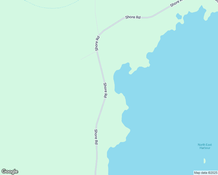 map of restaurants, bars, coffee shops, grocery stores, and more near 4847 Shore Road in Shelburne