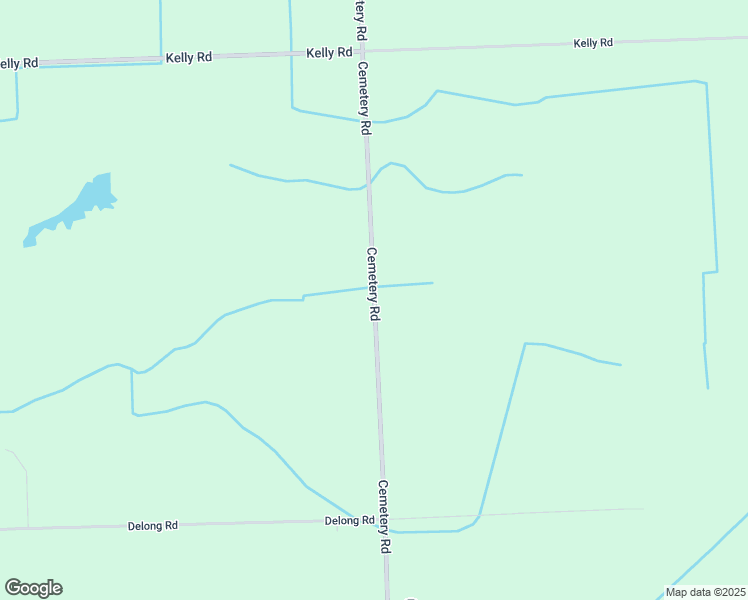 map of restaurants, bars, coffee shops, grocery stores, and more near 3301 Cemetery Road in Cass City