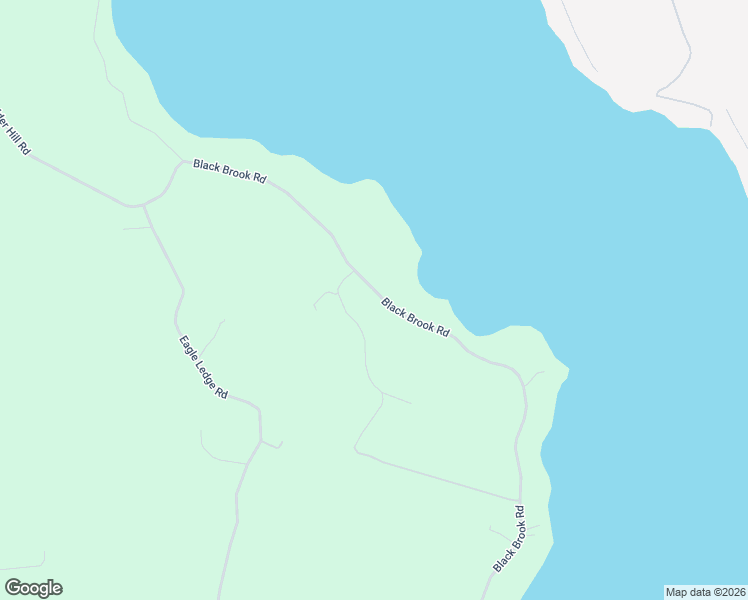 map of restaurants, bars, coffee shops, grocery stores, and more near 115 Black Brook Road in Meredith