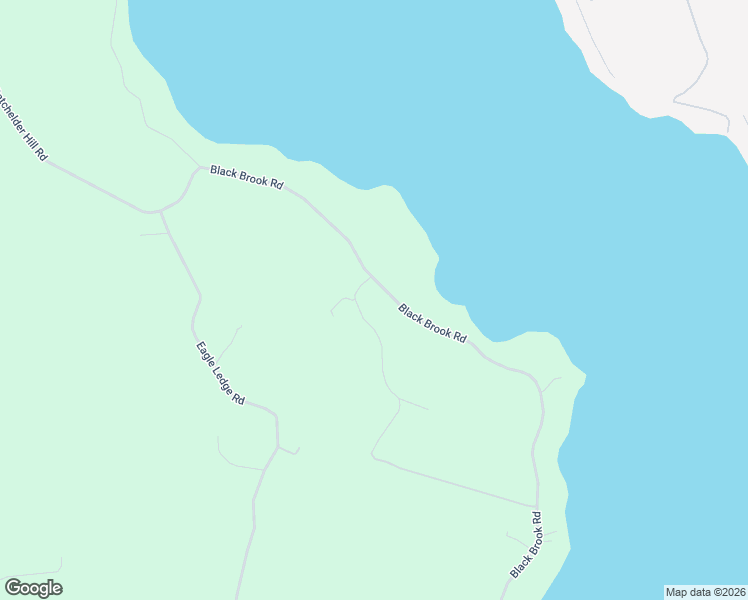 map of restaurants, bars, coffee shops, grocery stores, and more near 115 Black Brook Road in Meredith