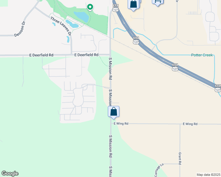 map of restaurants, bars, coffee shops, grocery stores, and more near 1066-1098 Millbrook Manor St in Mt Pleasant