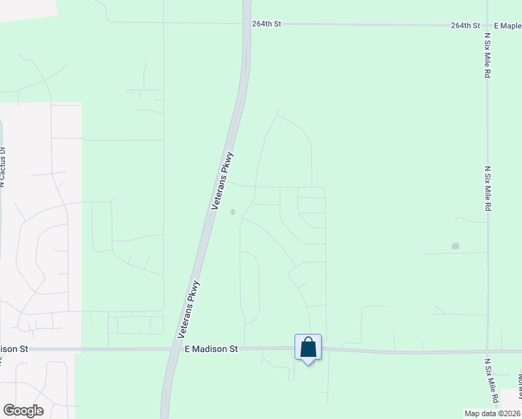 map of restaurants, bars, coffee shops, grocery stores, and more near Powder House Road in Sioux Falls
