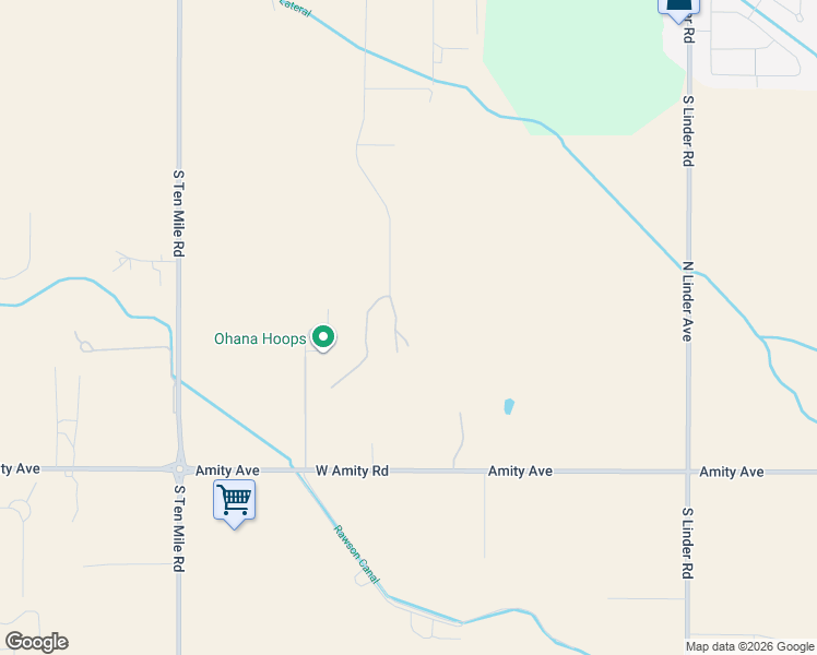 map of restaurants, bars, coffee shops, grocery stores, and more near 4262 South Rustler Lane in Meridian