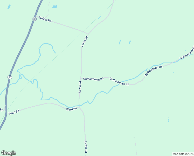 map of restaurants, bars, coffee shops, grocery stores, and more near 137 Gorhamtown Road in Poultney