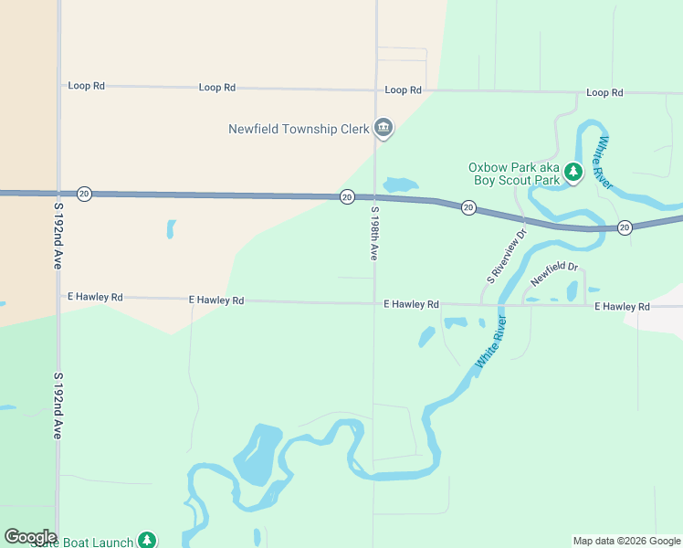 map of restaurants, bars, coffee shops, grocery stores, and more near 4163 South 198th Avenue in Hesperia