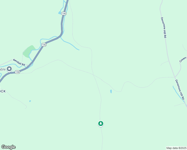 map of restaurants, bars, coffee shops, grocery stores, and more near 453 Bryant Road in Woodstock