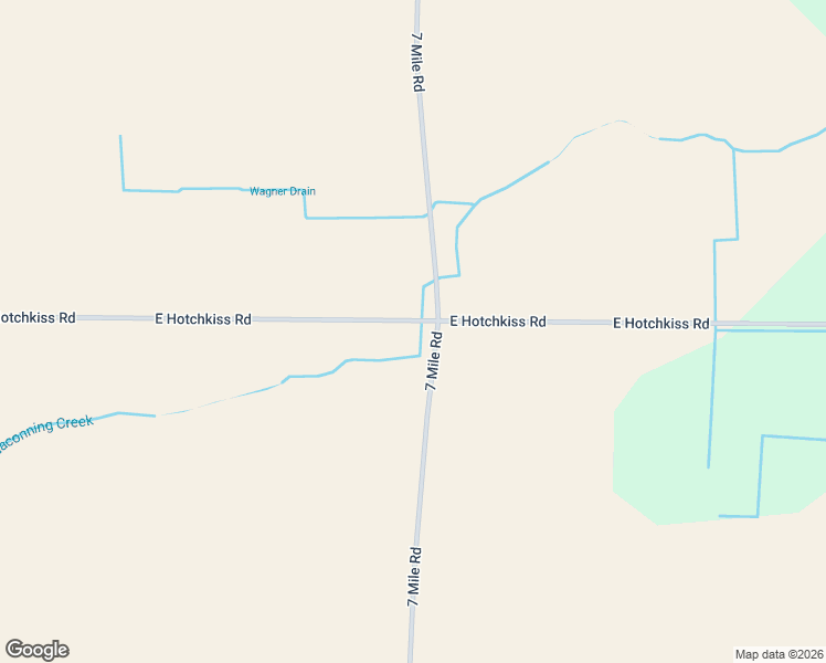 map of restaurants, bars, coffee shops, grocery stores, and more near 480 East Hotchkiss Road in Bay City