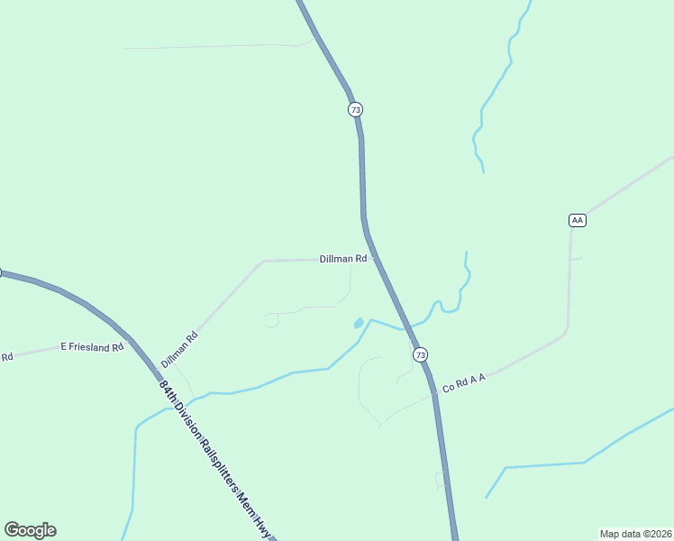 map of restaurants, bars, coffee shops, grocery stores, and more near W208 Dillman Road in Randolph