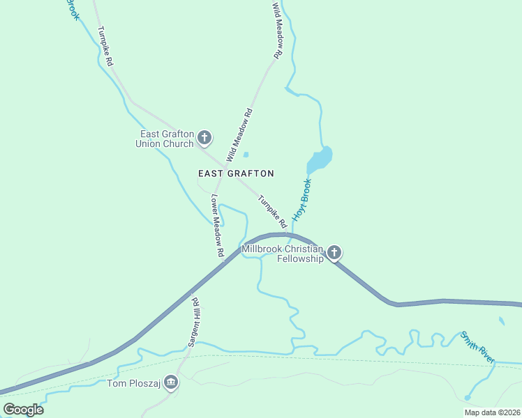 map of restaurants, bars, coffee shops, grocery stores, and more near 23 Turnpike Road in Grafton