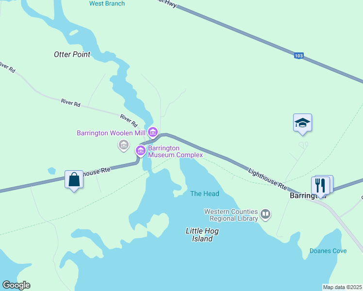 Barrington Nova Scotia Map 2268 Nova Scotia Trunk 3, Barrington Ns - Walk Score