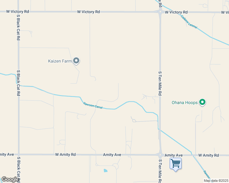 map of restaurants, bars, coffee shops, grocery stores, and more near 4067 South Nickel Creek Place in Meridian