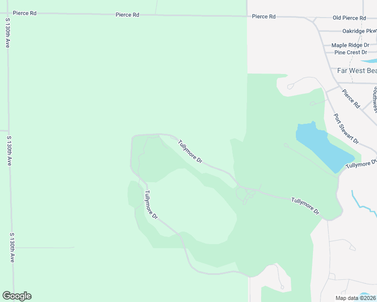 map of restaurants, bars, coffee shops, grocery stores, and more near 12221 Tullymore Drive in Stanwood