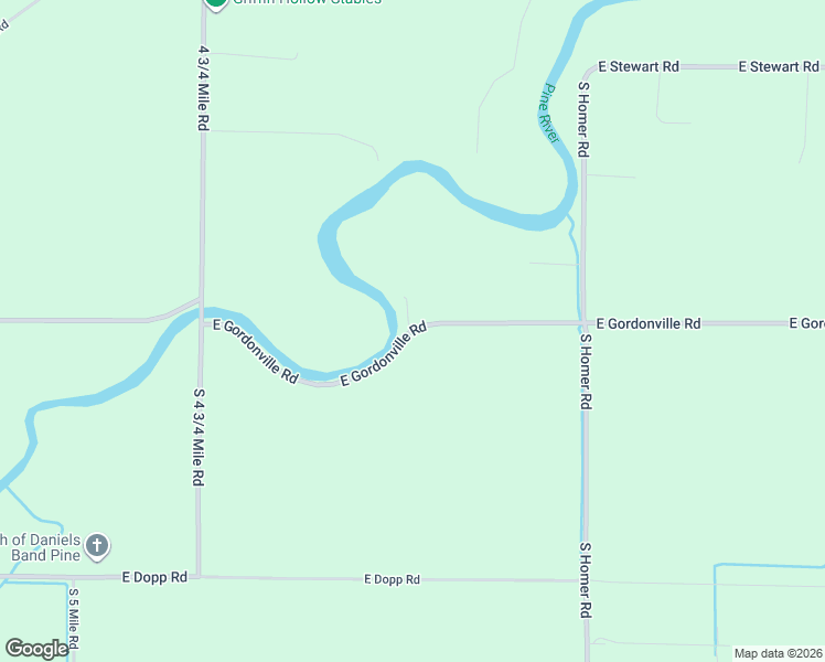map of restaurants, bars, coffee shops, grocery stores, and more near 801 East Gordonville Road in Midland