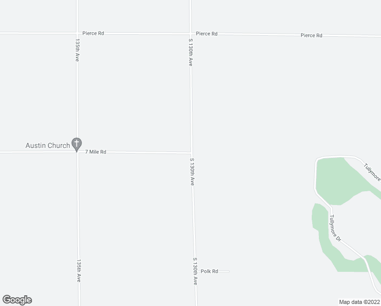 map of restaurants, bars, coffee shops, grocery stores, and more near 9620 7 Mile Road in Stanwood