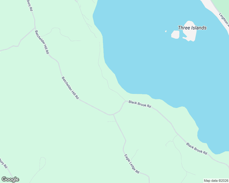 map of restaurants, bars, coffee shops, grocery stores, and more near 202 Black Brook Road in Meredith