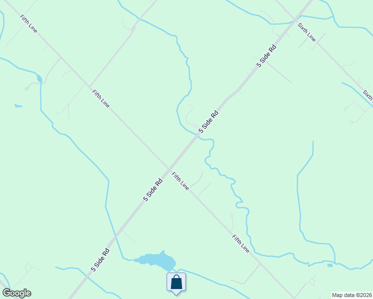 map of restaurants, bars, coffee shops, grocery stores, and more near 11134 5 Sideroad in Halton Hills