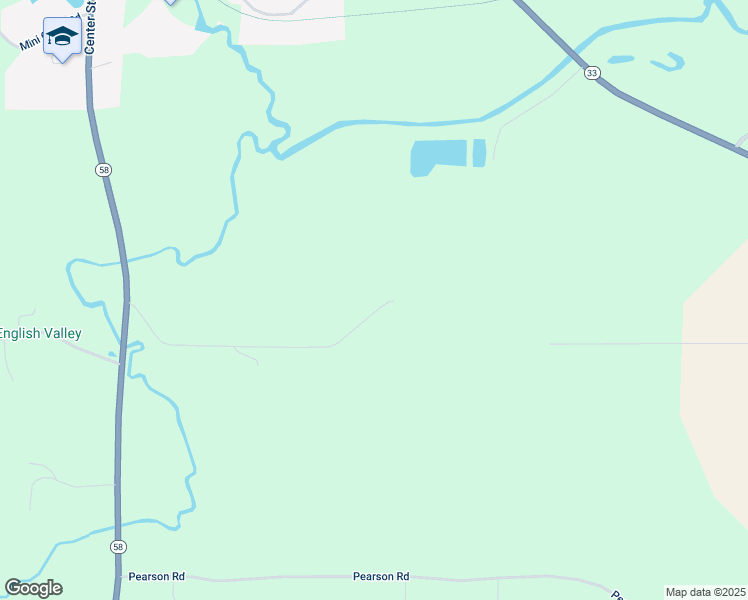map of restaurants, bars, coffee shops, grocery stores, and more near E3947A Brimmer Road in La Valle