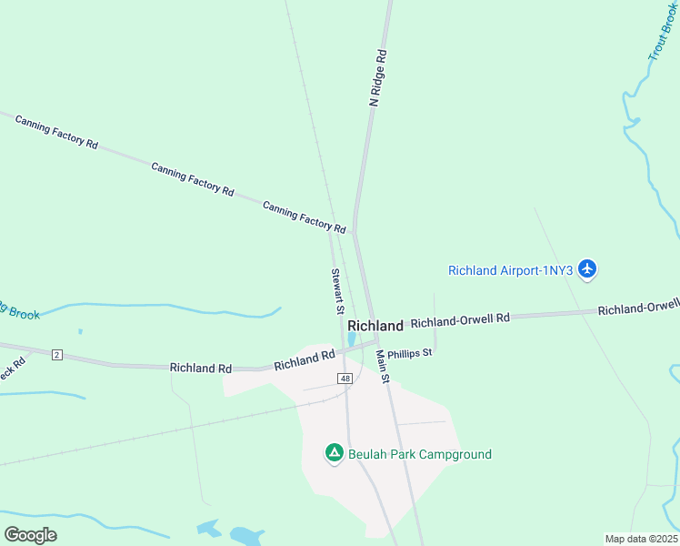 map of restaurants, bars, coffee shops, grocery stores, and more near 28 Stewart Street in Pulaski