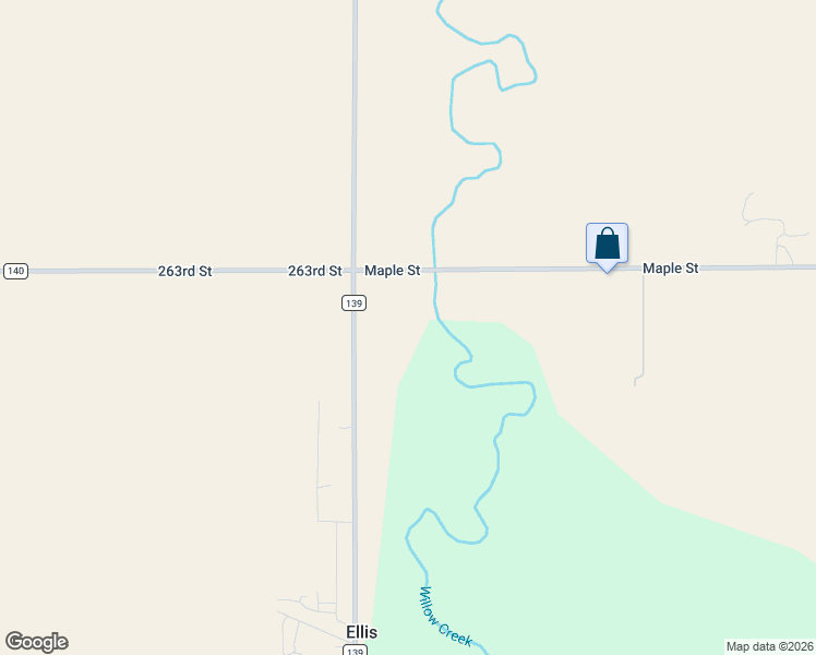 map of restaurants, bars, coffee shops, grocery stores, and more near 2204 North Ellis Road in Sioux Falls