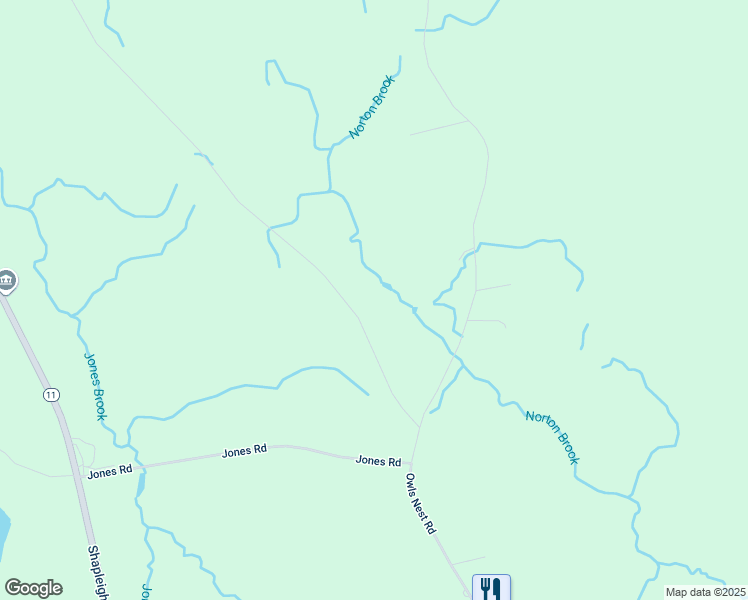 map of restaurants, bars, coffee shops, grocery stores, and more near Norton Ridge Road in Shapleigh
