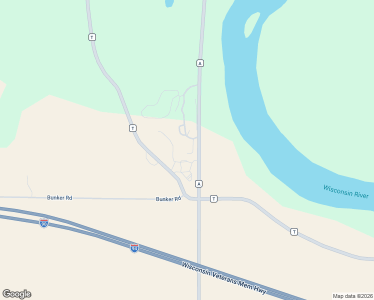 map of restaurants, bars, coffee shops, grocery stores, and more near S1975 County Road A in Baraboo