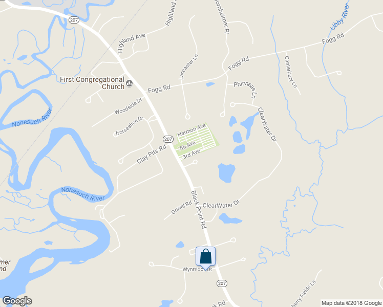 map of restaurants, bars, coffee shops, grocery stores, and more near 3rd Avenue in Scarborough