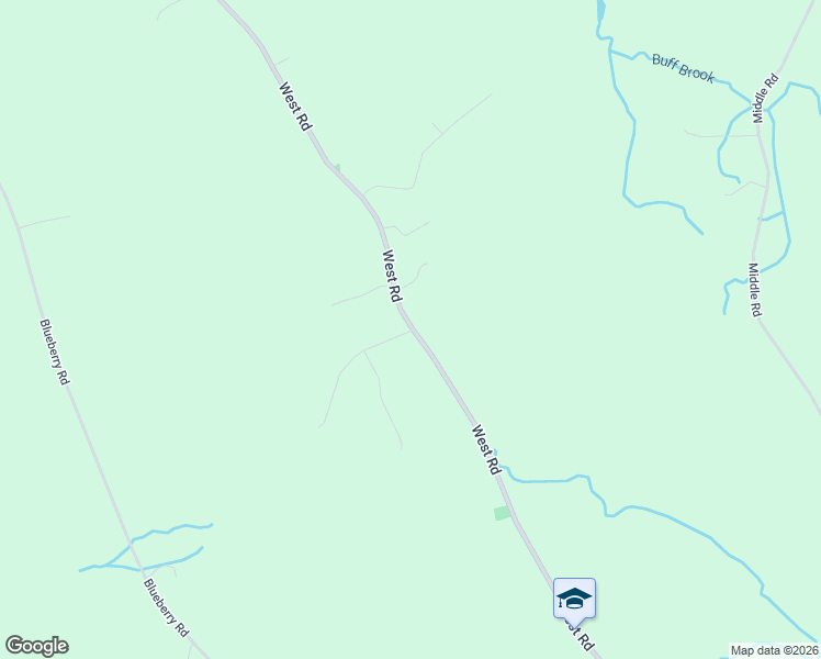 map of restaurants, bars, coffee shops, grocery stores, and more near 876 West Road in Waterboro