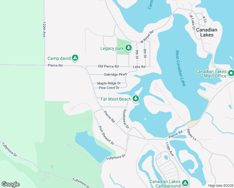 map of restaurants, bars, coffee shops, grocery stores, and more near 11493 Pine Crest Drive in Stanwood