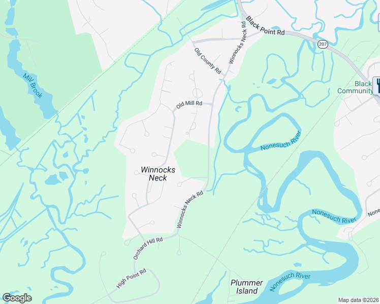 map of restaurants, bars, coffee shops, grocery stores, and more near 1 Coach Lantern Lane West in Scarborough