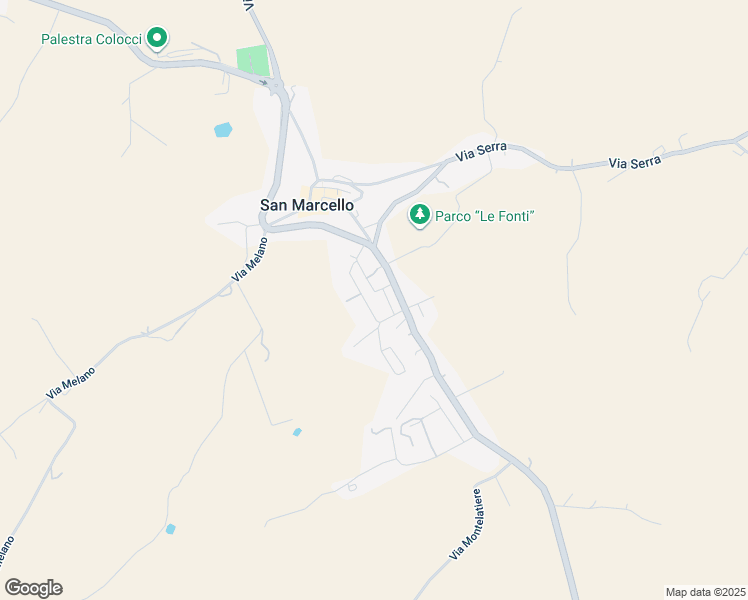 map of restaurants, bars, coffee shops, grocery stores, and more near 2 Via Sabatucci in San Marcello