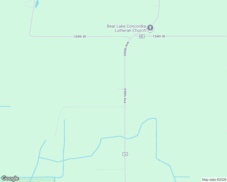 map of restaurants, bars, coffee shops, grocery stores, and more near 15101 690th Avenue in Albert Lea