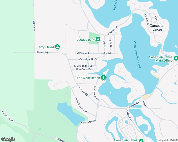 map of restaurants, bars, coffee shops, grocery stores, and more near 11493 Pine Crest Drive in Stanwood