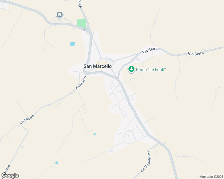 map of restaurants, bars, coffee shops, grocery stores, and more near 5 Via Generale Carlo Alberto Dalla Chiesa in San Marcello