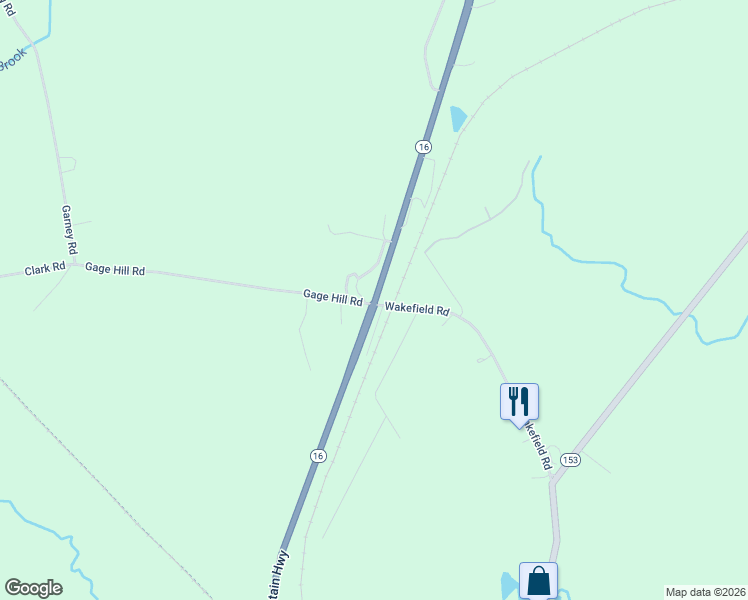 map of restaurants, bars, coffee shops, grocery stores, and more near 3301-3411 White Mountain Highway in Wakefield