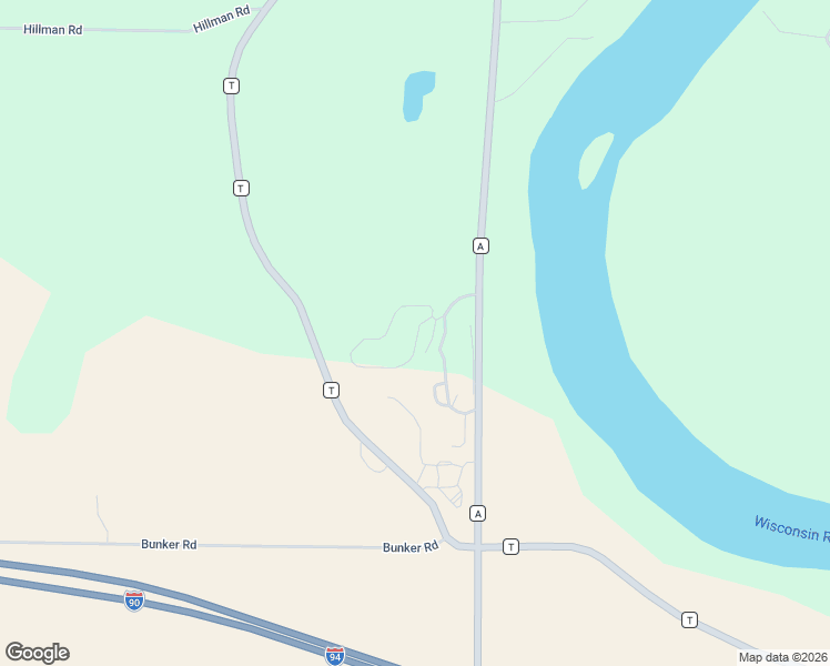 map of restaurants, bars, coffee shops, grocery stores, and more near 1903 County Road A in Baraboo