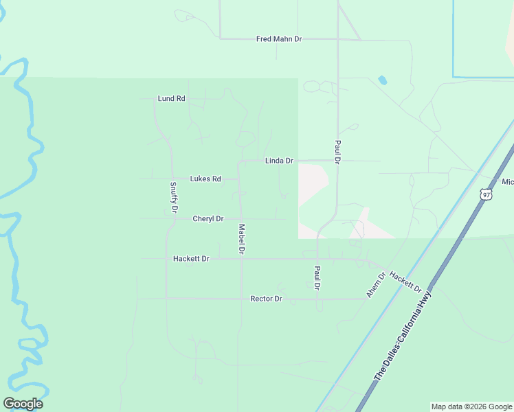 map of restaurants, bars, coffee shops, grocery stores, and more near 149071 Mabel Drive in La Pine